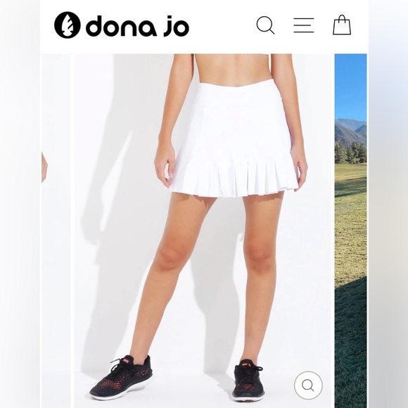 Dona Jo Tennis Skirt - Flirty - 14.5” - Picture 4 of 4